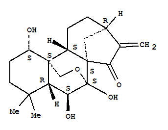 疏展香茶菜宁 A结构式_30220-43-0结构式