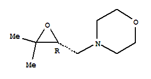 (9ci)-4-[[(2r)-3,3-二甲基环氧乙烷]甲基]-吗啉结构式_302778-29-6结构式