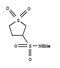 (9ci)-四氢-n-甲基-3-噻吩磺酰胺 1,1-二氧化物结构式_302902-56-3结构式