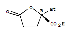 (2r)-(9ci)-2-乙基四氢-5-氧代-2-呋喃羧酸结构式_303183-89-3结构式