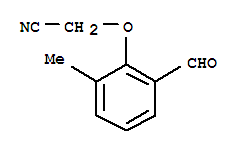 (9ci)-(2-甲酰基-6-甲基苯氧基)-乙腈结构式_303224-34-2结构式
