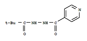(9ci)-2-(2,2-二甲基-1-氧代丙基)肼4-吡啶羧酸结构式_303796-04-5结构式