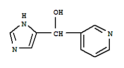 (9ci)--alpha--1H-咪唑-4-基-3-吡啶甲醇结构式_304457-84-9结构式