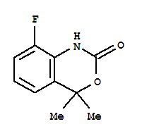 (9ci)-8-氟-1,4-二氢-4,4-二甲基-2H-3,1-苯并噁嗪-2-酮结构式_304854-40-8结构式