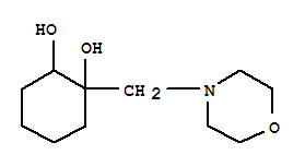 (9ci)-1-(4-吗啉甲基)-1,2-环己烷二醇结构式_304884-00-2结构式