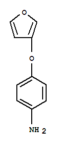(9ci)-4-(3-呋喃氧基)-苯胺结构式_307309-29-1结构式