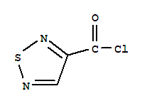 1,2,5-噻二唑-3-羰酰氯结构式_30853-22-6结构式