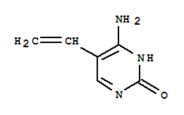 (9ci)-4-氨基-5-乙烯-2(1H)-嘧啶酮结构式_308847-79-2结构式