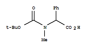 Boc-n-me-dl-phg-ohStructure,30925-08-7Structure Boc-n-me-dl-phg-oh Structure,30925-08-7Structure
