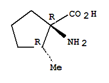 (1r,2r)-(9ci)-1-氨基-2-甲基-环戊烷羧酸结构式_309757-03-7结构式