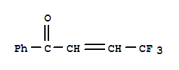 (E)-4,4,4-三氟-1-苯基-2-丁烯-1-酮结构式_3108-34-7结构式