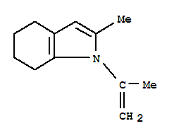 (9ci)-4,5,6,7-四氢-2-甲基-1-(1-甲基乙烯)-1H-吲哚结构式_312322-67-1结构式