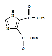 (9ci)-4-乙基-1H-咪唑-4,5-二羧酸-5-甲酯结构式_312758-84-2结构式