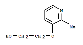 (9ci)-2-[(2-甲基-3-吡啶)氧基]-乙醇结构式_313656-68-7结构式