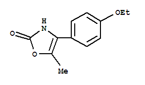 (9ci)-4-(4-乙氧基苯基)-5-甲基-2(3H)-噁唑酮结构式_313684-12-7结构式