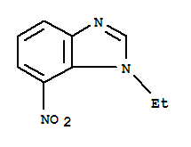 (9ci)-1-乙基-7-硝基-1H-苯并咪唑结构式_31419-69-9结构式