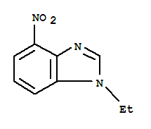 (9ci)-1-乙基-4-硝基-1H-苯并咪唑结构式_31419-70-2结构式