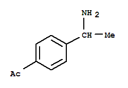 (9Ci)-1-[4-(1-氨基乙基)苯基]-乙酮结构式_318969-15-2结构式