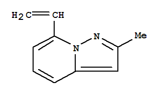 7-乙烯-2-甲基-吡唑并[1,5-A]吡啶结构式_319432-27-4结构式