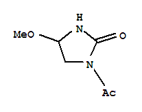 (9Ci)-1-乙酰基-4-甲氧基-2-咪唑啉酮结构式_320778-06-1结构式