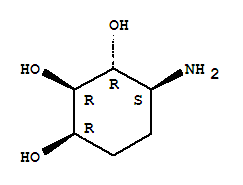 (1R,2R,3R,4S)-(9Ci)-4-氨基-1,2,3-环己烷三醇结构式_321164-63-0结构式