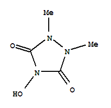 (9Ci)-4-羟基-1,2-二甲基-1,2,4-噻唑啉-3,5-二酮结构式_321372-26-3结构式