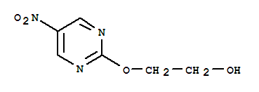(9Ci)-2-[(5-硝基-2-嘧啶)氧基]-乙醇结构式_321680-43-7结构式