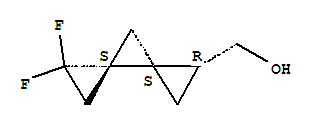 (1R,3S,4S)-(9Ci)-5,5-二氟-二螺[2.0.2.1]庚烷-1-甲醇结构式_321857-34-5结构式