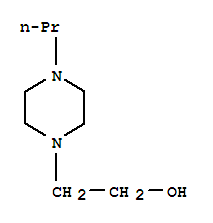 N-丙基-4-羟乙基哌嗪结构式_3221-17-8结构式