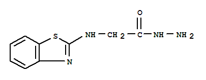 Glycine, n-2-benzothiazolyl-, hydrazide (9ci)Structure,325766-88-9Structure Glycine, n-2-benzothiazolyl-, hydrazide (9ci) Structure,325766-88-9Structure