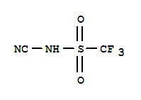 n-氰基-1,1,1-三氟-甲烷磺酰胺结构式_325801-49-8结构式