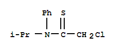 2-氯-n-(1-甲基乙基)-n-苯基-乙烷硫代酰胺结构式_32622-72-3结构式