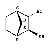 rel-(9ci)-1-[(1r,2s,3r,4s)-3-疏基双环[2.2.1]庚-2-基]-乙酮结构式_326794-69-8结构式