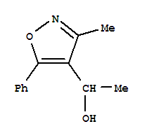 (9Ci)-Alpha-,3-二甲基-5-苯基-4-异噁唑甲醇结构式_326818-17-1结构式