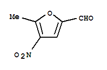 (9Ci)-5-甲基-4-硝基-2-呋喃羧醛结构式_326867-61-2结构式
