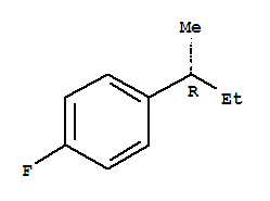 (9Ci)-1-氟-4-[(1R)-1-甲基丙基]-苯结构式_326879-17-8结构式