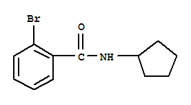 2-溴-n-环戊基苯甲酰胺结构式_326899-55-2结构式