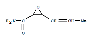 (9ci)-3-(1-丙烯基)-环氧乙烷羧酰胺结构式_326908-26-3结构式