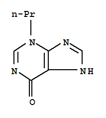 (9Ci)-3,7-二氢-3-丙基-6H-嘌呤-6-酮结构式_327036-87-3结构式