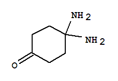 (9Ci)-4,4-二氨基-环己酮结构式_327157-42-6结构式
