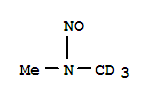 N-亚硝基二甲胺-D3结构式_32745-07-6结构式