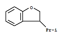 (9ci)-2,3-二氢-3-(1-甲基乙基)-苯并呋喃结构式_3279-17-2结构式
