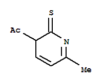 (9Ci)-1-(2,3-二氢-6-甲基-2-硫氧代-3-吡啶)-乙酮结构式_329709-95-7结构式