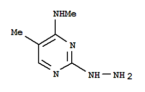(9Ci)-5-甲基-4-(甲基氨基)-2(1H)-嘧啶酮肼酮结构式_329783-11-1结构式