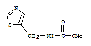 (1,3-噻唑-5-基甲基)氨基甲酸甲酯结构式_329792-07-6结构式