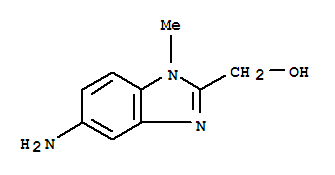 (9ci)-5-氨基-1-甲基-1H-苯并咪唑-2-甲醇结构式_330472-50-9结构式