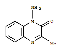 (9ci)-1-氨基-3-甲基-2(1H)-喹噁啉酮结构式_33096-86-5结构式