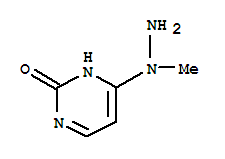 (7ci,8ci,9ci)-4-(1-甲基肼基)-2(1H)-嘧啶酮结构式_3310-45-0结构式