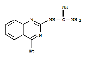 (9Ci)-(4-乙基-2-喹唑啉)-胍结构式_331417-02-8结构式