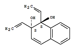 (1R,2R)-Rel-(9Ci)-1,2-二乙烯-1,2-二氢-1,2-萘二醇结构式_331969-57-4结构式